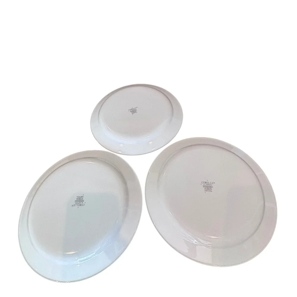 Corelle Corning Yellow Crackle Lunch Dessert Plates 9